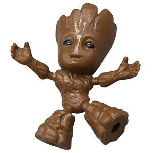 groot Action figure brown 2" toy mini READ used see photos
